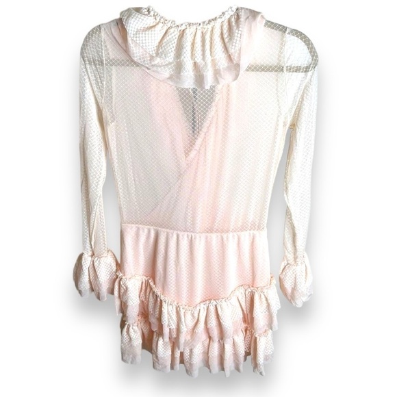 Revolve We are HAH Medium “Mags About You” Mini Dress blush pink retail $300 NWT - Picture 8 of 12